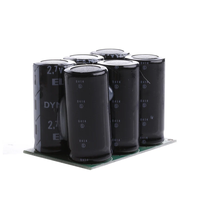 

Farad Capacitor 2.7V 120F 6Pcs Super Capacitor With Protection Board Module New