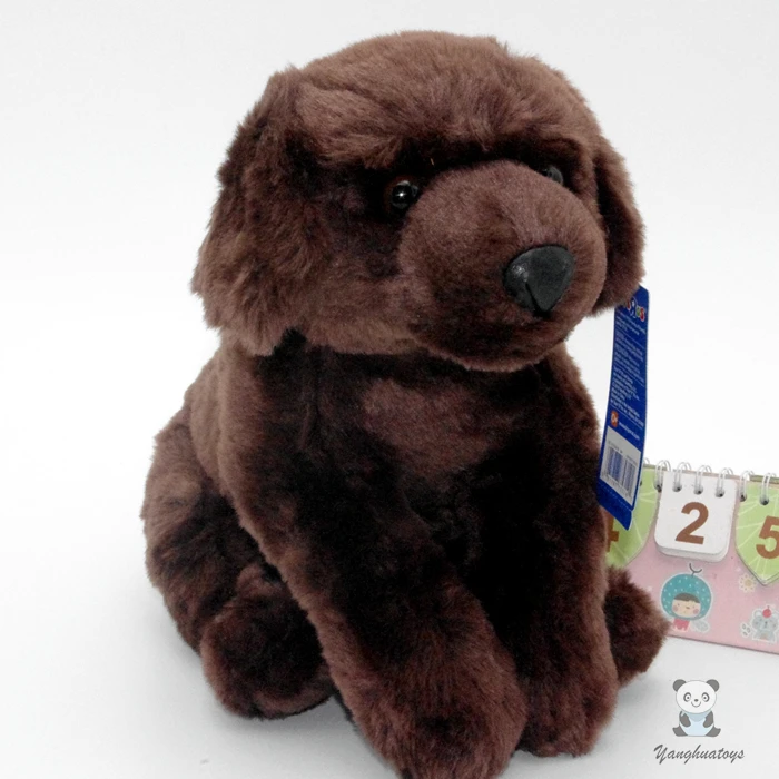 Stuffed Animals Plush Toys Simulation Brown Labrador Dog Doll Children'S Toy Store in Stuffed
