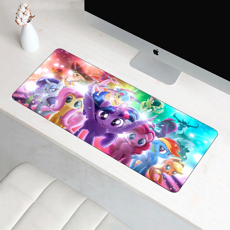 Большой коврик для мыши, 60*30 см, XL, My Little Pony, игровой коврик с героями мультфильмов, Лидер продаж, коврик для мыши для компьютера, ноутбука, настольные коврики