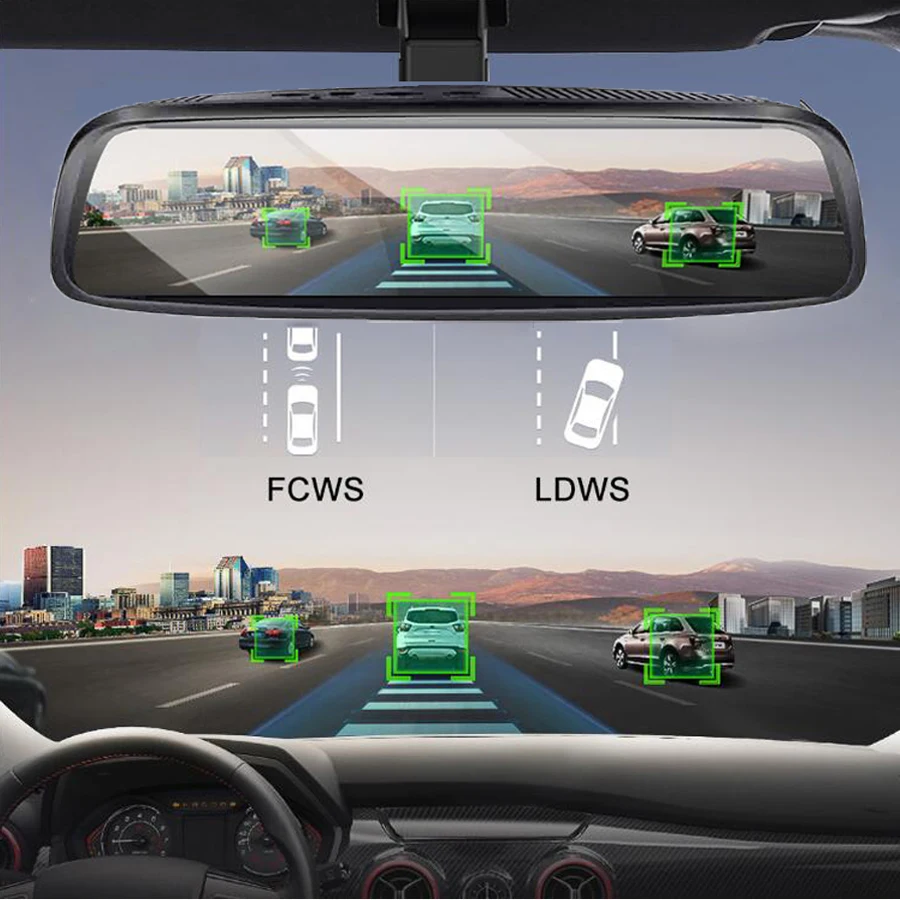 WHEXUNE новый автомобильный видеорегистратор FHD 1080P 3 камера 2 + 32 Гб 4G ADAS GPS Navi DashCam Android