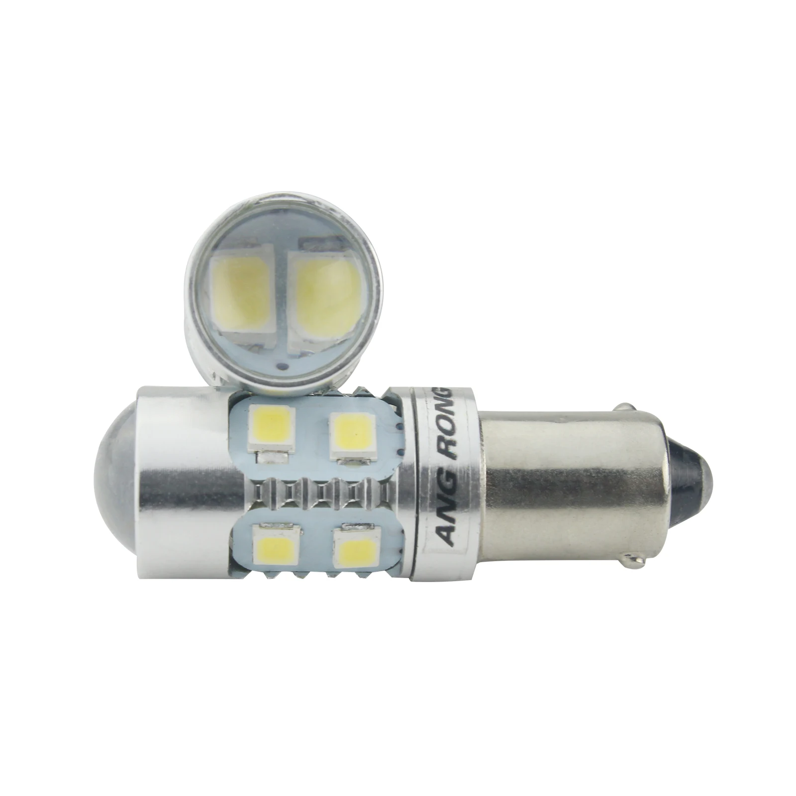 ANGRONG 2x10 SMD светодиодные чипы BA9S 233 T4W лампа для салона автомобиля босветильник свет