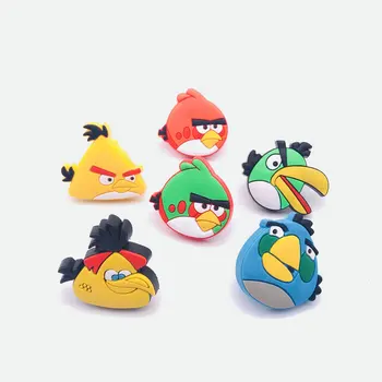 

10pcs/lot Soft Dresser Knobs for Girls Kids Cute Birds Image Drawer Knobs Pulls Handles for Kitchen Cupboard Cabinet Nursery
