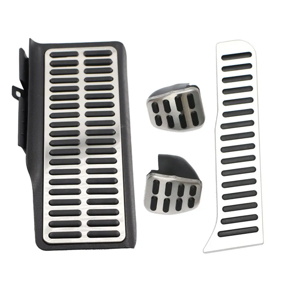 Крышка педали из нержавеющей стали для Volkswagen Vw Golf 5 6 Jetta MK5 MK6 Scirocco CC Passat B6 B7 TIGUAN Toureg
