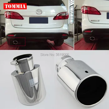 

tommia High Quality T304 Stainless Steel Exhaust Muffler Tip For Mazda 5 2007-2013