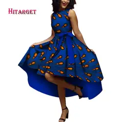 Hitarget 2019 африканские платья для женщин Дашики Анкара восковой хлопок ткань, батик сексуальное платье для женщин традиционная одежда WY4361