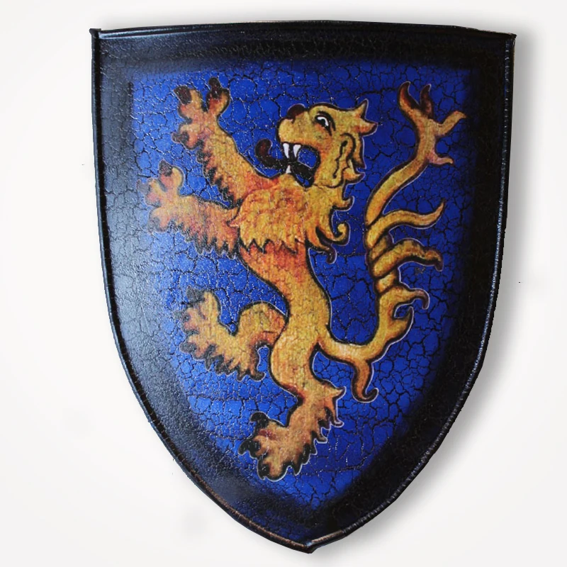 Medieval European Blue Lion Shield, Retro Bar Armor, Restaurant Iron Wall  Ornaments, Wall Ornaments - AliExpress