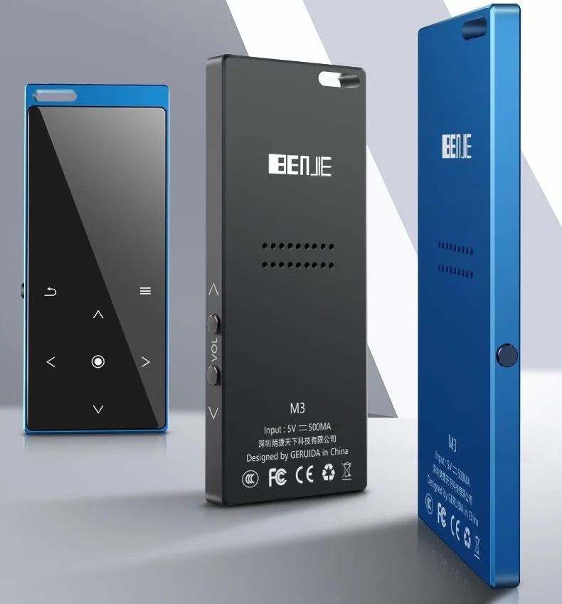 Новый BENJIE M3 Bluetooth MP4 плеер Walkman FM радио Электронная книга чтение диктофон