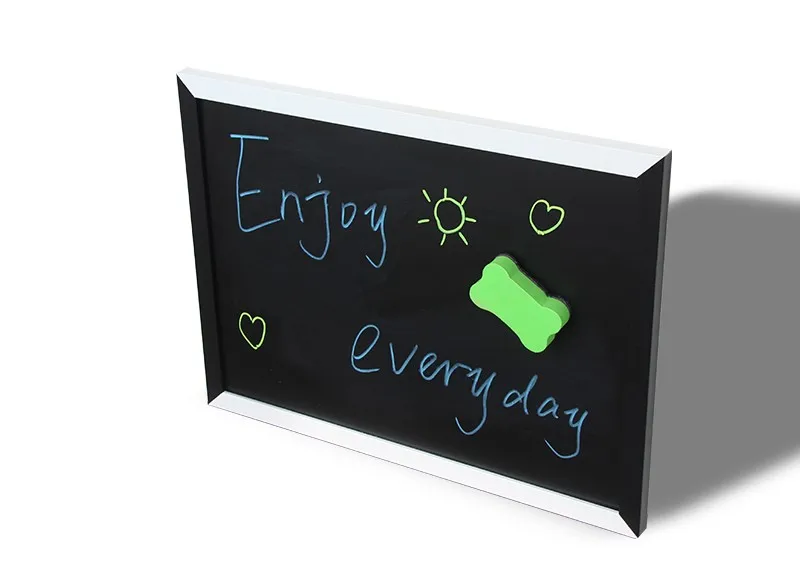 Quadro de Madeira Magnético do Mdf do Quadro Branco de Xindi Quadro de Mensagem 30*40cm para Notas Preto Casa Decorativo Desenho Quadro & 20 High Quality Material escolar e de escritório