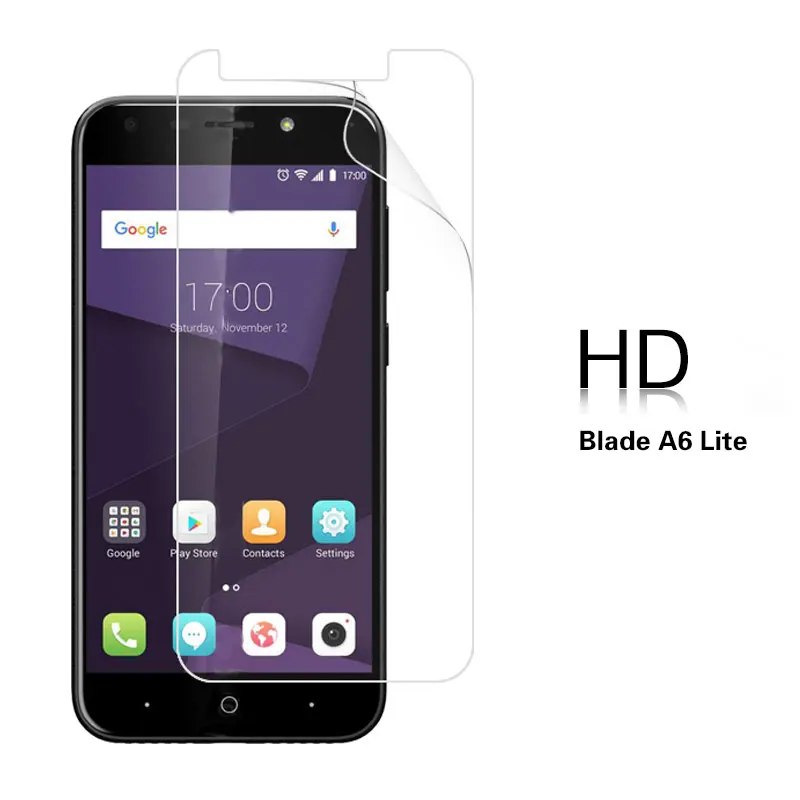 HD прозрачный глянцевый экран для ZTE Blade A6 Lite 5 2 с антибликовым покрытием и защитой