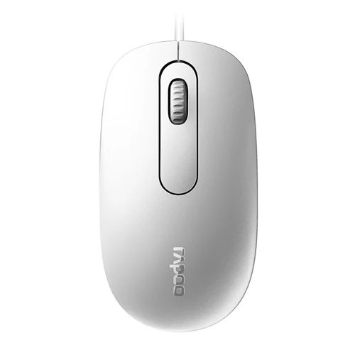 Белый Новая Проводная оптическая игровая офисная мышь Rapoo N200 с 1000 dpi для ПК, компьютера, дома, офиса - Цвет: Белый