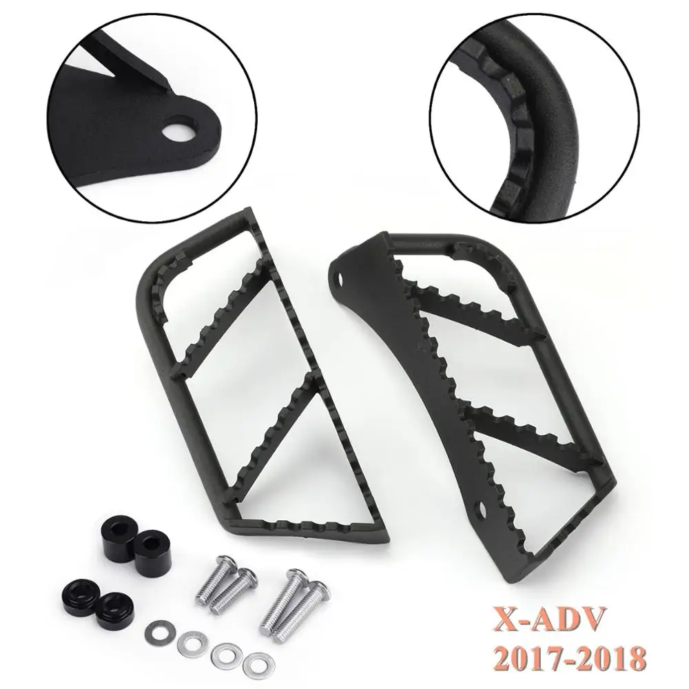 

Artudatech Aluminum Rear Foot Pegs Footboard Footrests Passenger For 2017-2018 X ADV X-ADV Accessories