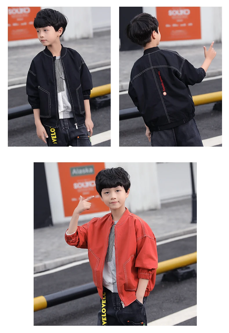 JMFFY 2019 Детская куртка новая мода весна детские пальто Верхняя одежда для мальчиков активная детская одежда осень мальчик малыш От 6 до 15 лет