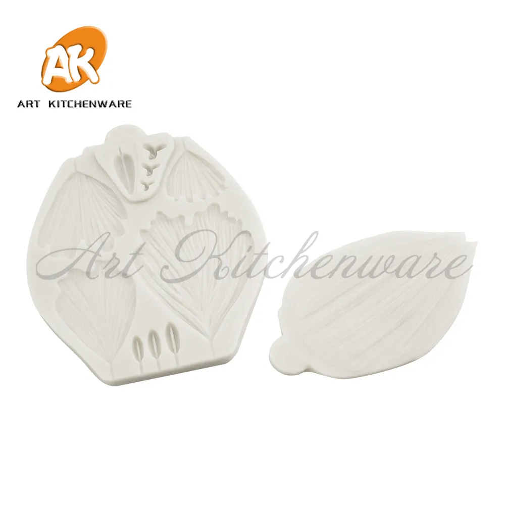 

Ginkgo Leaf Silicone Mold Cake Decorating Fondant Cake Chocolate Clay DIY Decorating Tool Sugarcraft Cake Mold