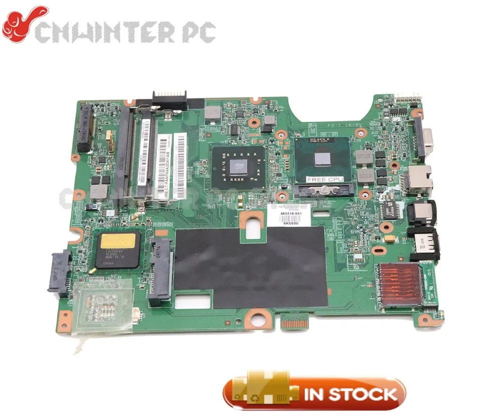 NOKOTION 485218-001 48.4H501.041 для HP Compaq G50 CQ50 CQ60 G60 материнская плата ноутбука DDR2 GM45 Бесплатный