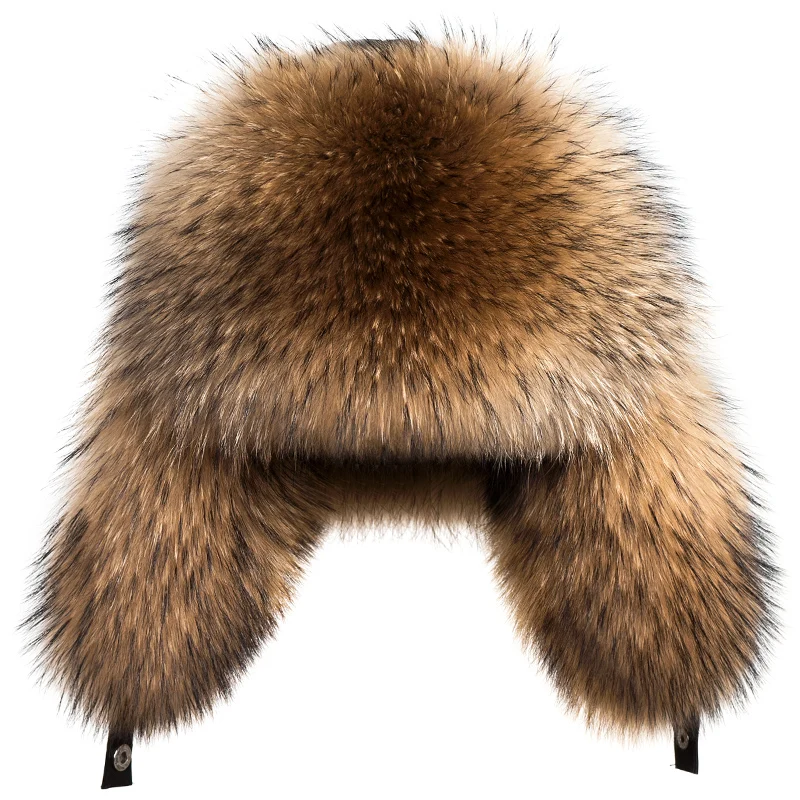 star-fur-2022-genuino-argento-pelliccia-di-volpe-cappelli-uomo-vera-pelliccia-di-procione-lei-feng-cap-per-uomini-russi-bomber-cappelli-con-pelle