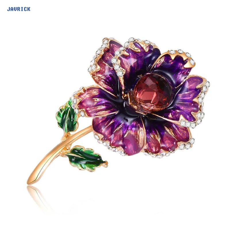 

JAVRICK Elegant Sunflower Brooch Pin Rhinestone Insect Jewelry Clothes Accessories Tree Charm Jewelry Brooches Christmas Gifts