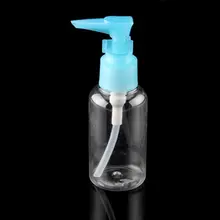 JEYL Hot New Flacon Pompe Distributeur Vide 75ml Pour Eau de Toilette Shampooing Bleu