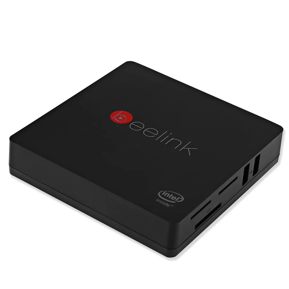 BEELINK BT3 ТВ коробка Atom X5 Z8300 4 ядра 2 г/5 8 Г Wi Fi Bluetooth 0 ГБ 40 C диск + 20 D 1000 Мбит/с LAN окно