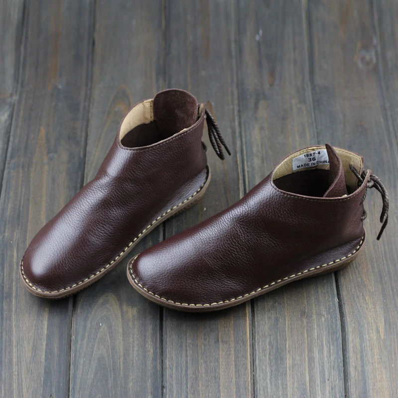 leather casual shoes without laces