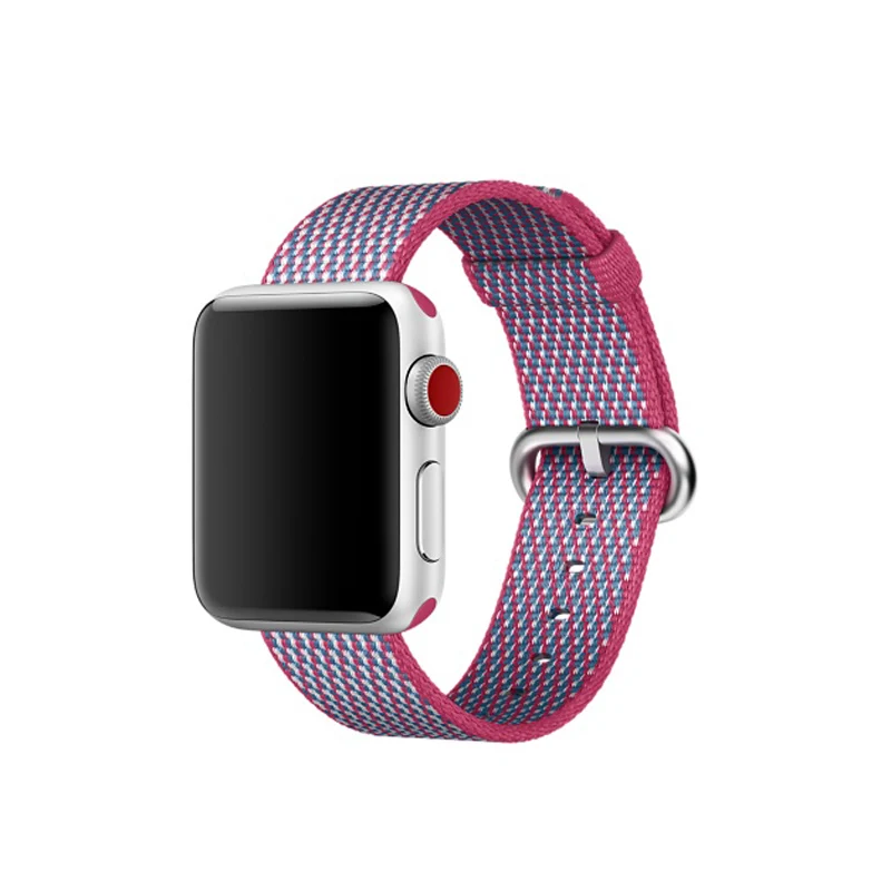 Спортивный ремешок для apple watch band 4 5 44 мм 40 мм iwatch band 42 мм 38 мм apple watch 5 4 3 2 тканый нейлоновый браслет аксессуары для часов - Цвет ремешка: 31