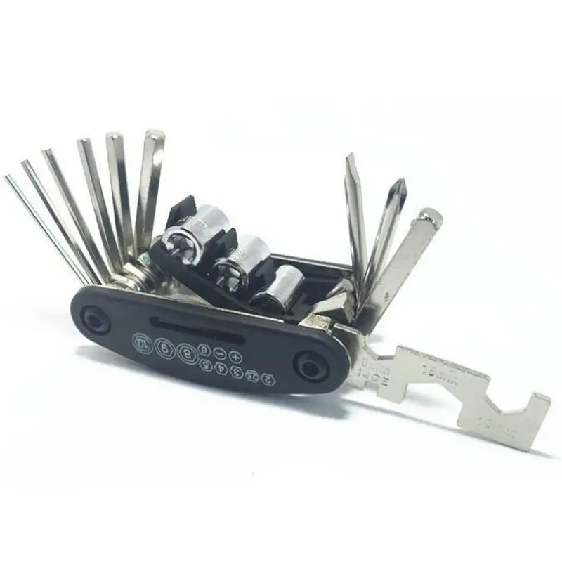 

Free shipping Multifunction Bicycle Repair Tools Kit Hex Spoke Cycling Screwdriver Tool MTB Mountain Cycling Bike Repair Tool