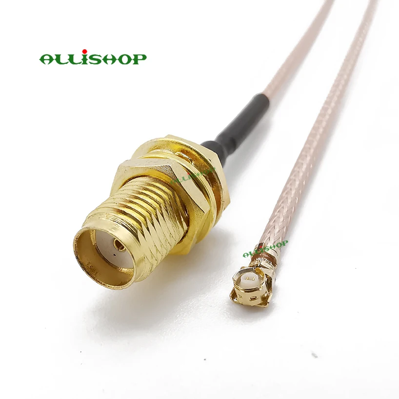 Allishop 0-6 ГГц Расширение косичку Перейти SMA женский розетки разъем адаптера к U. FL разъемы IPX RG178 кабель для Wi-Fi маршрутизатор gps AP