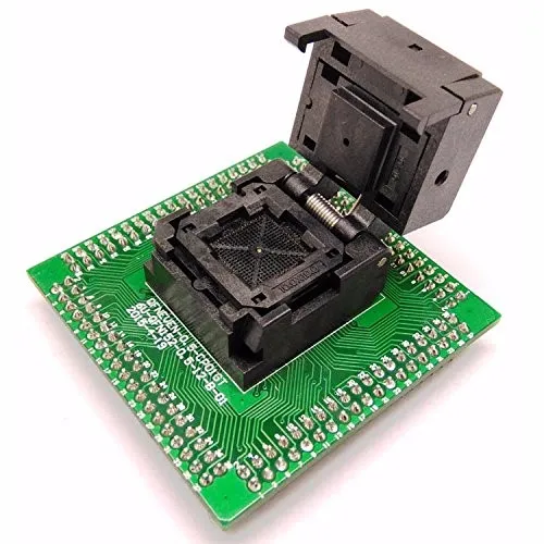 

QFN16 MLF16 Burn in Socket IC Test Socket IC550-0164-005-G Pitch 0.5mm Chip Size 3*3 Flash Adapter Clamshell Programming Socket