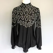 Стиль, мужские костюмы для латинских танцев, передний спандекс с длинным рукавом, мужская рубашка для латинских танцев, мужская рубашка для латинских танцев, А70