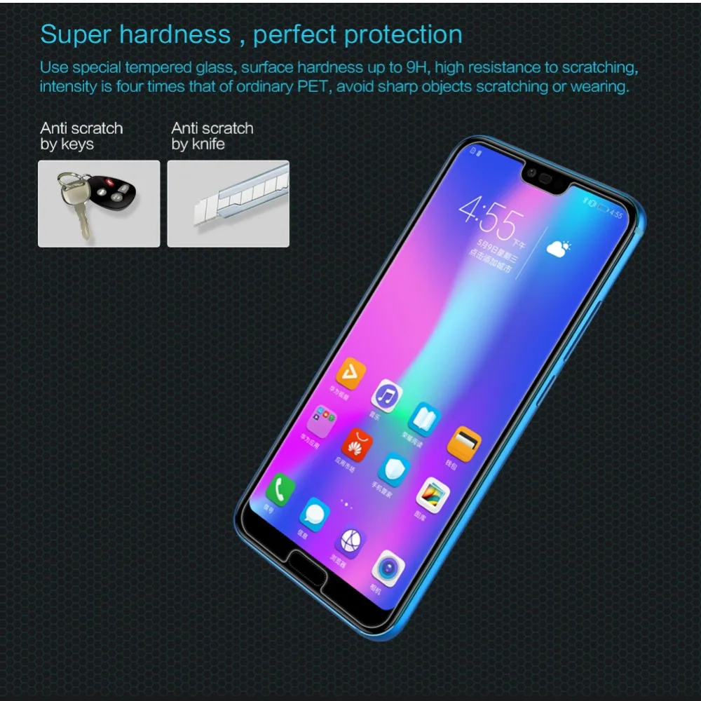 Для huawei Honor 10 стекло Nillkin Amazing H/H+ Pro Анти-взрыв 9H Закаленное стекло протектор экрана телефона для huawei Honor 10