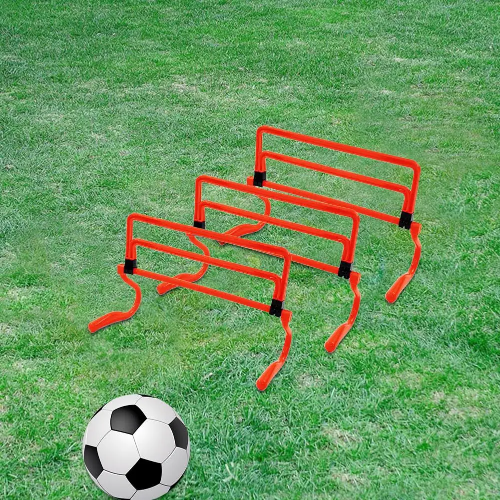 Регулируемый Multi-function Hurdle Agility комбинированный футбольный тренировочный Мини Складной Съемный рамка-барьер футбол