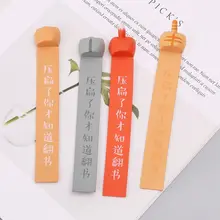 Прекрасный мультфильм Собака Кошка Хомяк лисий хвост книга маркер для чтения Закладка Новинка Канцелярские принадлежности Школьные принадлежности