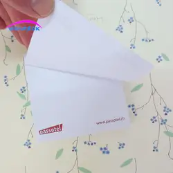 Печать на заказ 1 цвет логотип адгезия подарочная бумага липкая нота Бесплатная доставка