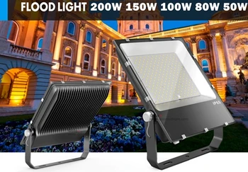 

Outdoor LED luminaire 100W for street lighting factory park garden billboard warehouse sport courts free shipping 100 watt LED