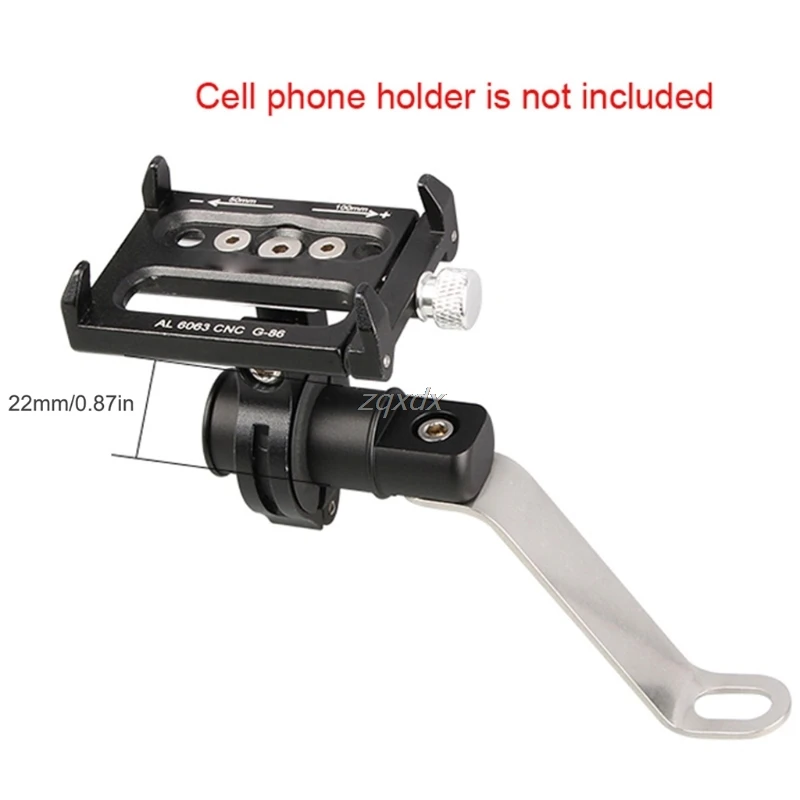 

Metal Universal Motorcycle Rearview Mirror Mount Holder for Cellphone Bike Stand July Dropship Xianjia6.68USD