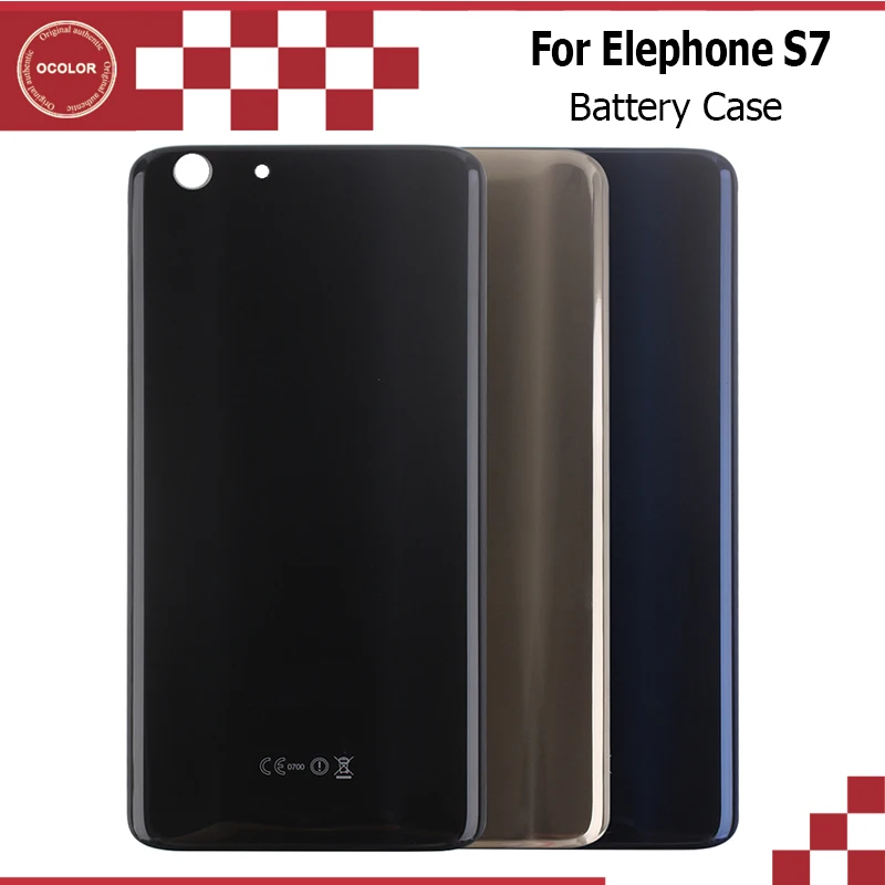 

ocolor For Elephone S7 Battery Case Cover Hard Bateria Protective Back Cover Replacement For Elephone S7 Mobile Accessories