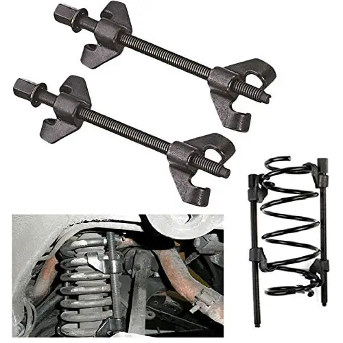 

Coil Spring Compressor Heavy Duty Car Van Suspension Strut Clamp Hook Tool 380MM