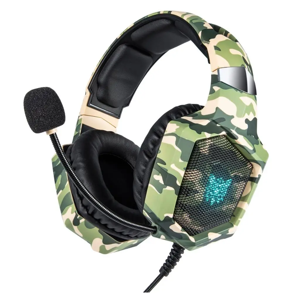 

ONIKUMA K8 Gaming Headset for Mobile Gaming Headset E-sports with Microphone Stereo Surround USB Headset for PC and Laptop