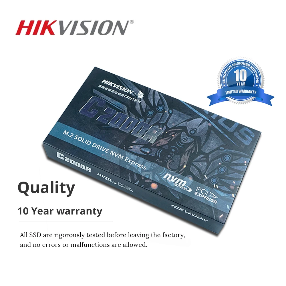 HIKVISION SSD M2 1 ТБ 512gb 256gb 3500 МБ/с. S C2000R RGB легкие Внутренние твердотельные накопители