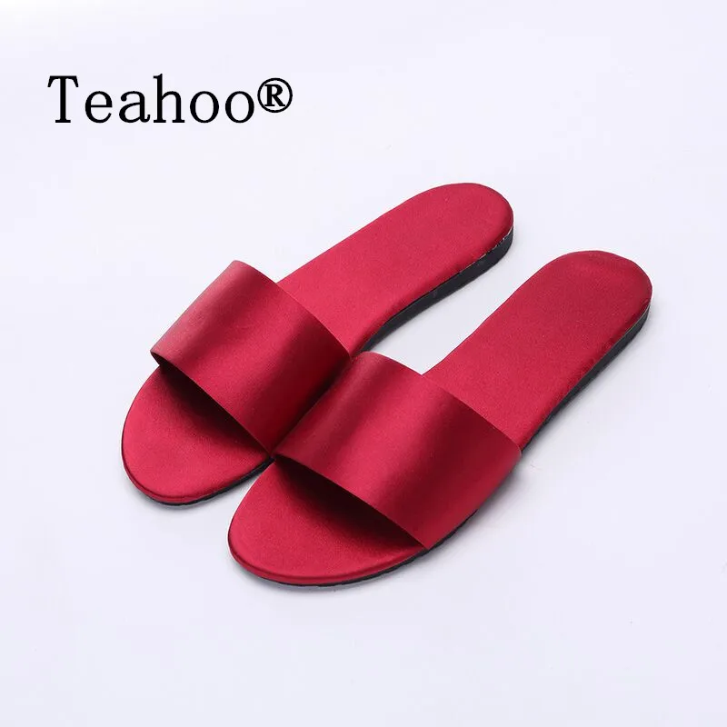 Koop Zomer Vrouwen Slides Fashion Vrouwen Slippers Sandalen Zachte Zolen Thuis Badkamer Slippers Strand Slippers Schoenen Vrouw Buiten Platte