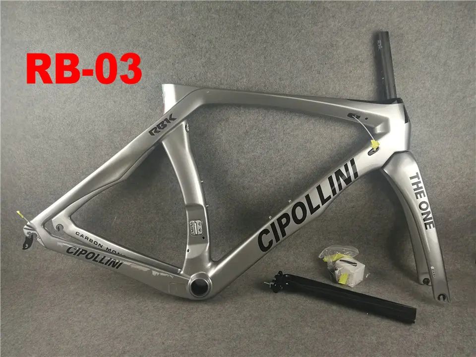 Clearance Sliver Frame Cipollini RB1K THE ONE Shiny RB1000 T1100 carbon fiber road bike bicycle frame set 31