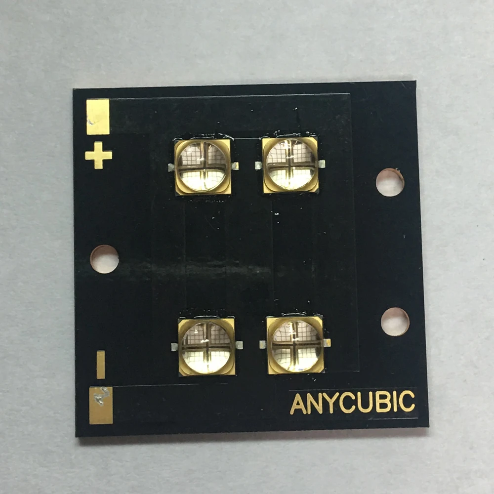 6565 UV LED модуль для 3D принтера 40 Вт высокомощный фиолетовый нм|uv 380nm|board boardboard led |
