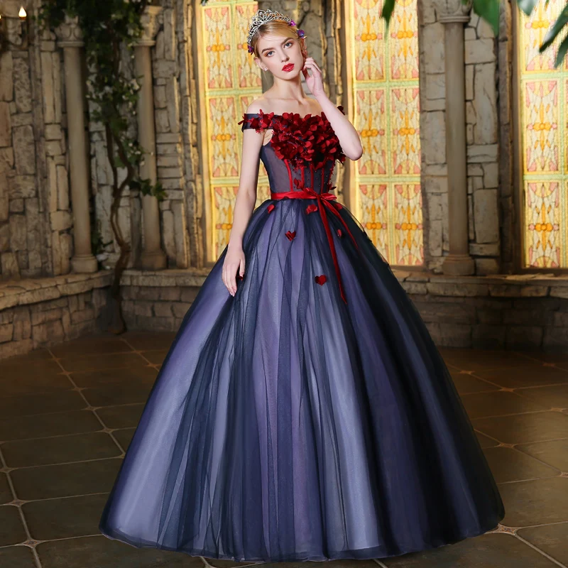 Сладкий розовые платья Quinceanera 2019 очаровательные цветы лук бальное платье 16