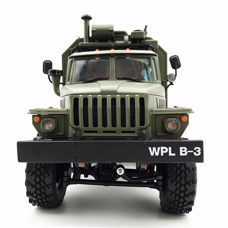 WPL B36 1:16 пульт дистанционного управления военный грузовик 6 колес привод 2 4G
