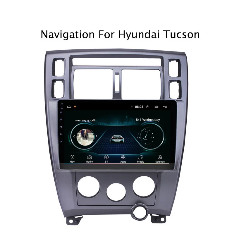 Магнитола hyundai tucson 2008