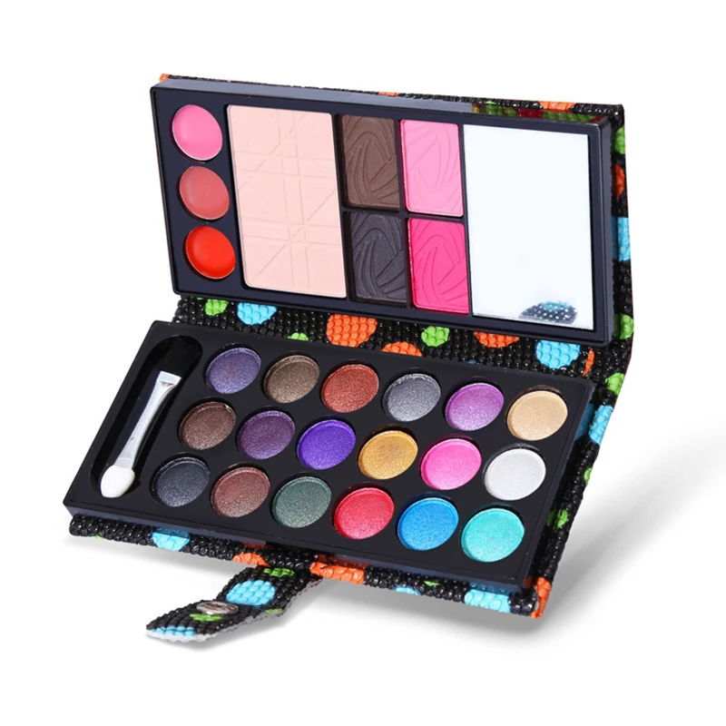 

26 Colors Eyeshadow Natural Waterproof Make Up Blush Eyebrow Powder Eye Shadow Makeup Palette PU Cosmetic Beauty Accessories