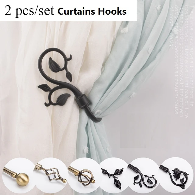 curtain hooks holdback