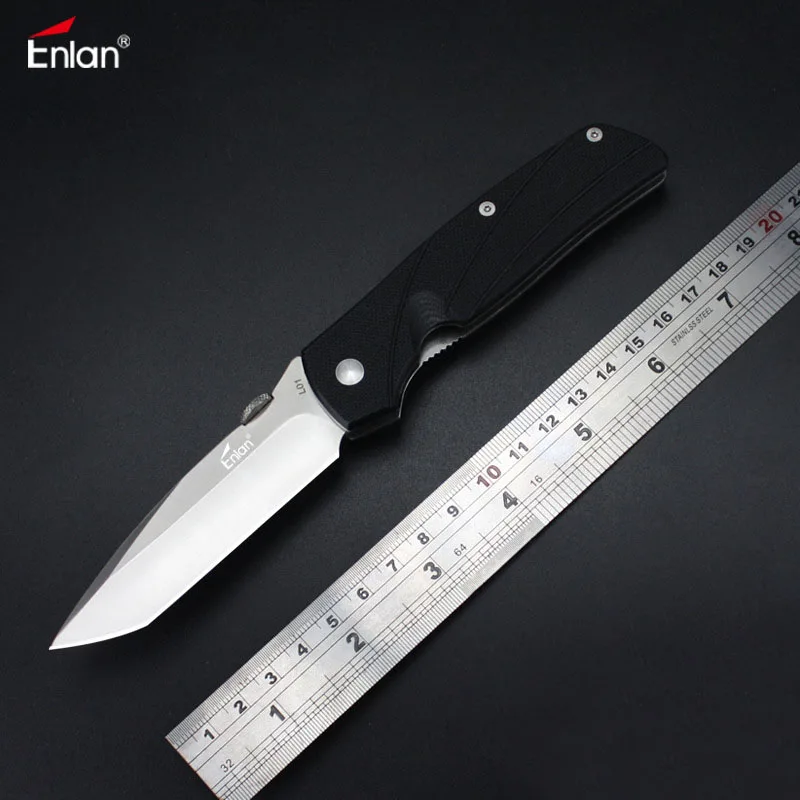 Складной нож Enlan L01 с лезвием 8Cr13Mov ручка из стекловолокна уличная коллекция для