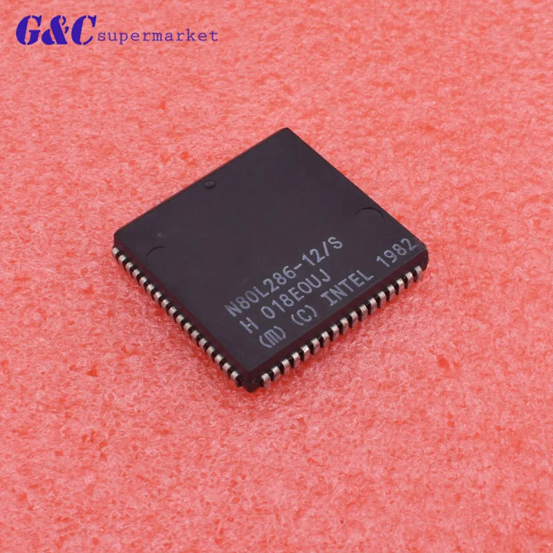 

1/5PCS N80L286-12/S N80L286-12 N80L286 Encapsulation:PLCC 68PIN 16-Bit