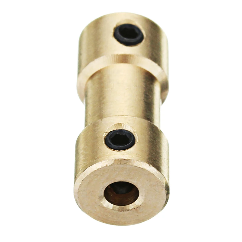 

DANIU 1pc 3.17mm Brass Coupler Spindle Motor Shaft Coupling Connector For EleksMill Engraver CNC Router