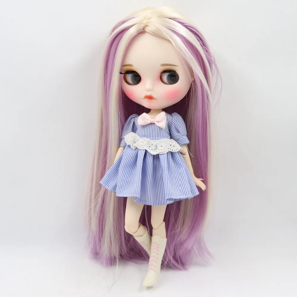 Ледяная фабрика blyth кукла 1/6 игрушка bjd матовое лицо заказное лицо кукла на заказ 30 см